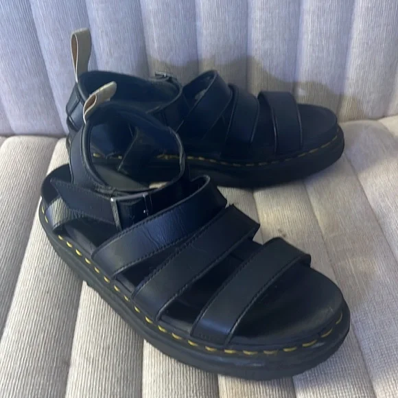 Dr. Martens Doc Martens Vegan Blair Strappy Sandals - Picture 2 of 10